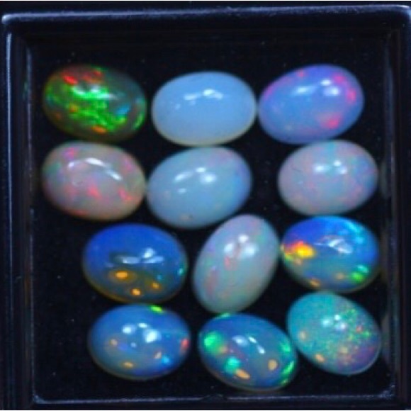 Natural Jewelry - 6.02Ct Natural Ethiopian Welo Solid Opal Lot